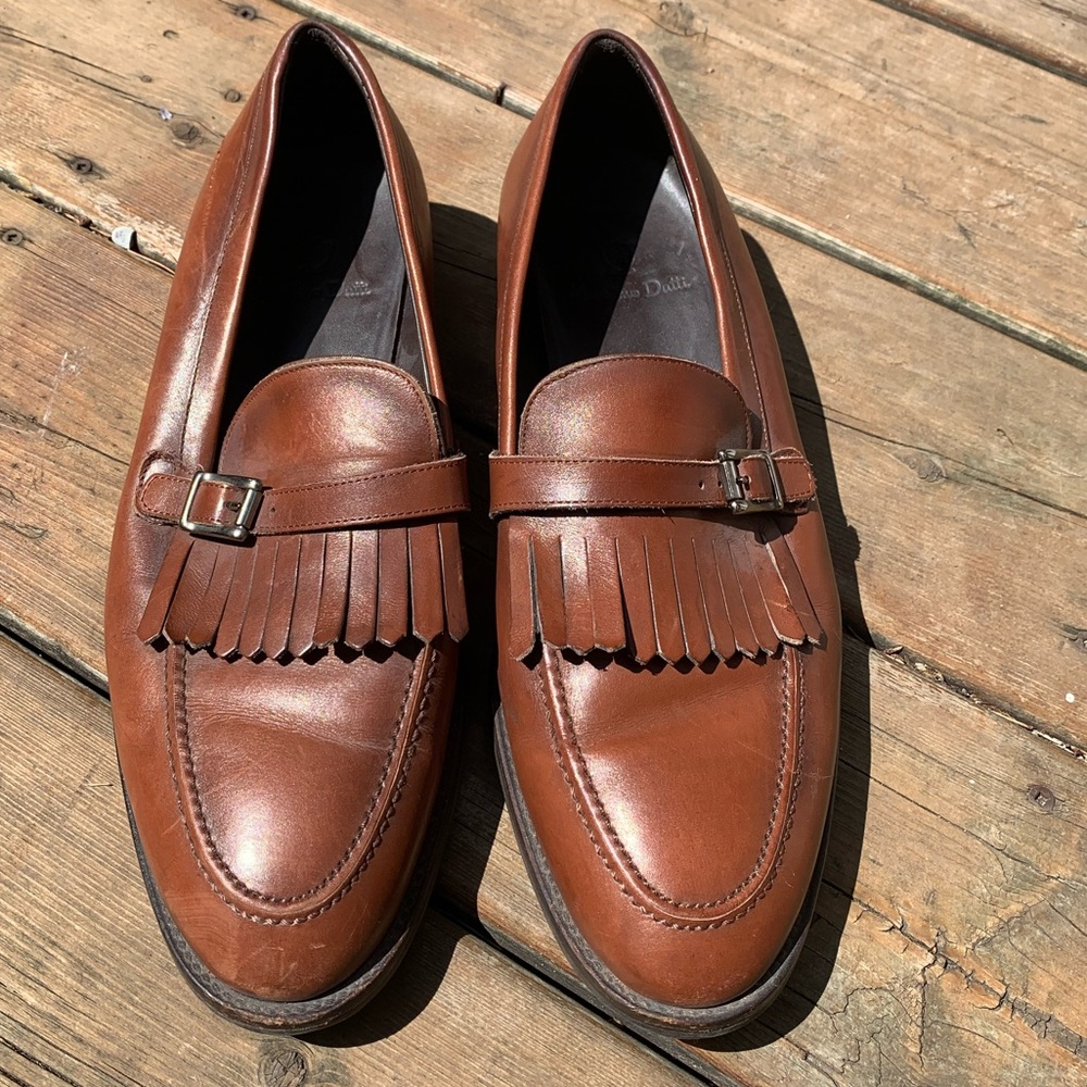 Massimo Dutti loafers leather EU43 men’s brown